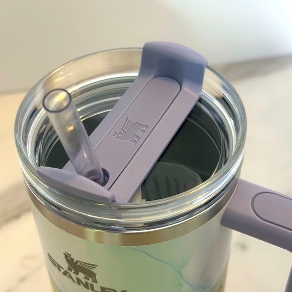 Stanley Quencher H2O Tumbler in Cool Serene Brushstroke 40oz - NWT - RARE - Picture 6 of 8